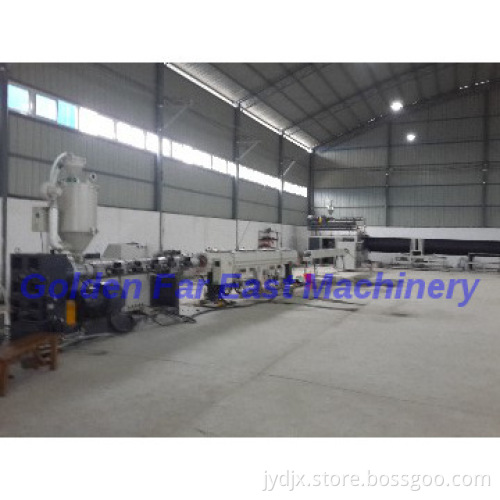 Large PP Caliber Hollow Corrugation Pipe Line